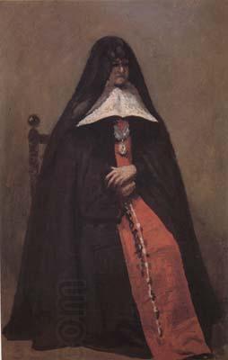 Jean Baptiste Camille  Corot La superieure du couvent des Annonciades de Boulogne-sur-Mcr Vers (mk11) China oil painting art